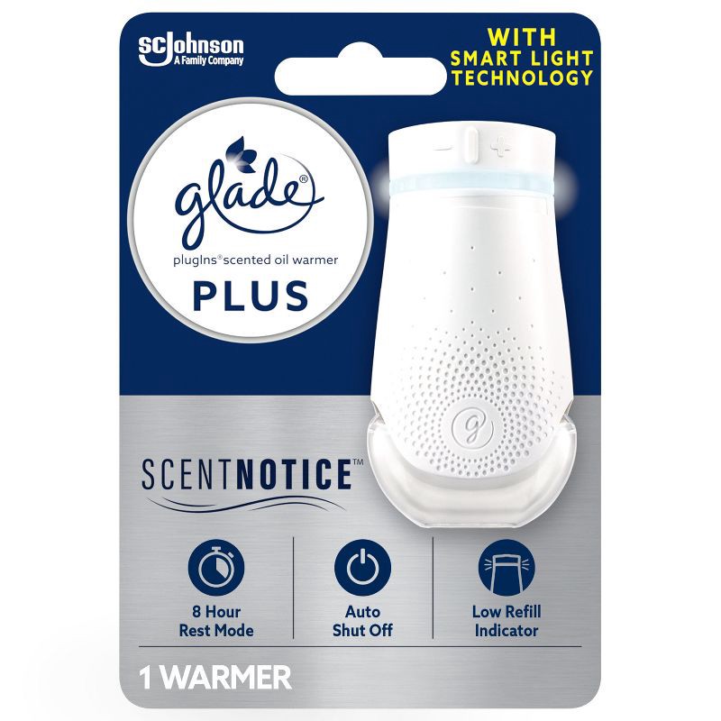 slide 1 of 11, Glade Air Freshener Plug Ins Plus Scented Oil Diffuser Warmer - 1ct, 1 ct