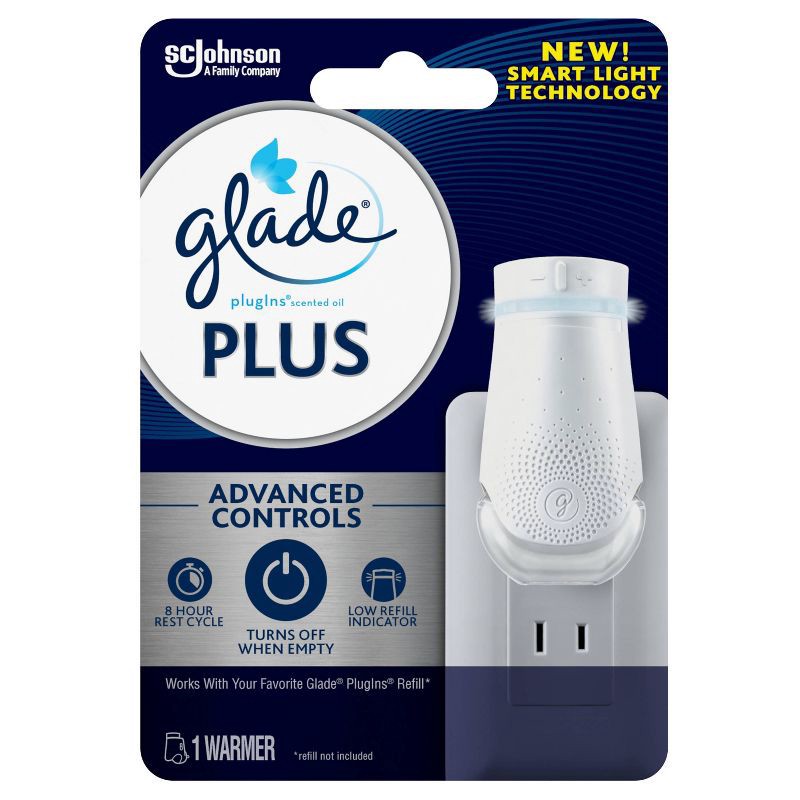 slide 4 of 16, Glade PlugIns Plus Scented Oil Air Freshener Warmer - 1ct, 1 ct