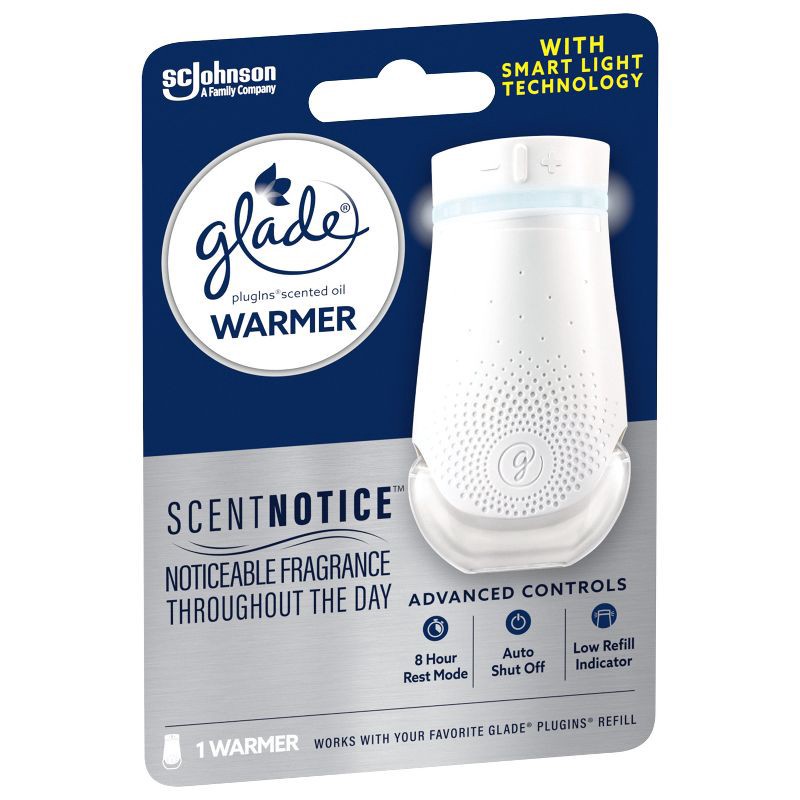 slide 10 of 11, Glade Air Freshener Plug Ins Plus Scented Oil Diffuser Warmer - 1ct, 1 ct