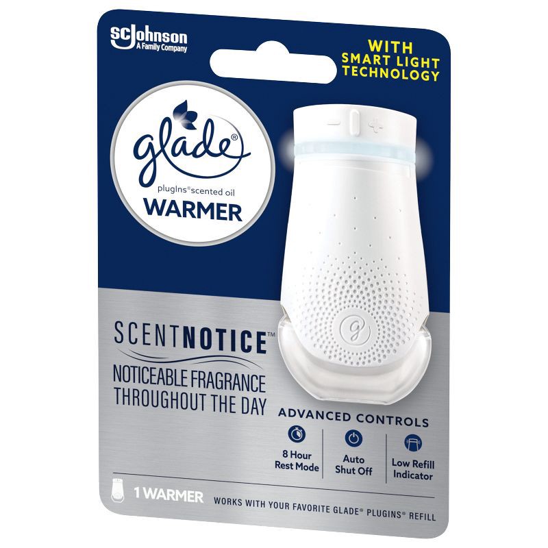 slide 11 of 11, Glade Air Freshener Plug Ins Plus Scented Oil Diffuser Warmer - 1ct, 1 ct