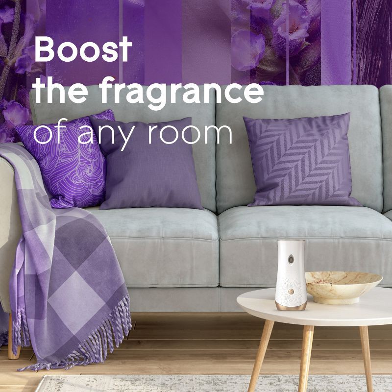 slide 12 of 14, Glade Automatic Air Freshener Room Spray Scent Refills - Lavender & Vanilla - 6.2oz/2ct, 2 ct; 6.2 oz