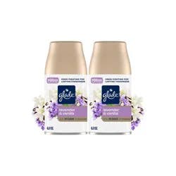 Glade Automatic Air Freshener Room Spray Scent Refills - Lavender & Vanilla - 6.2oz/2ct: Paraben-Free, Phthalate-Free, Aerosol, Battery Powered