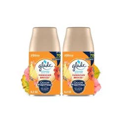 Glade Automatic Air Freshener Room Spray Scent Refills - Hawaiian Breeze - 12.4oz/2ct