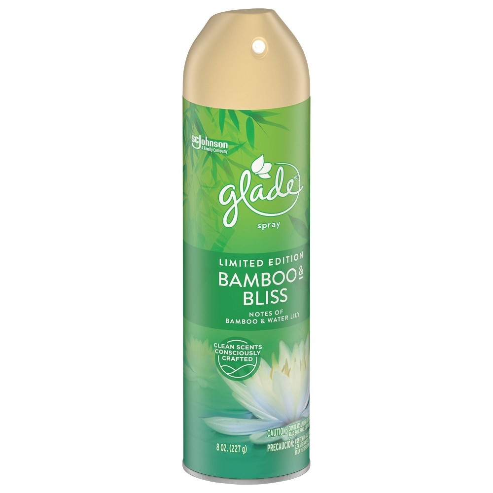 slide 4 of 4, Glade Bamboo Bliss Aerosol, 8 oz