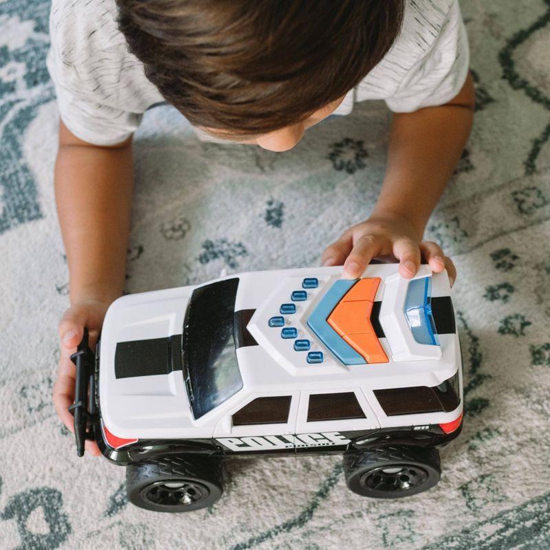 slide 4 of 5, Maxx Action Police SUV 12" Motorized Rescue Toy Vehicle, 1 ct