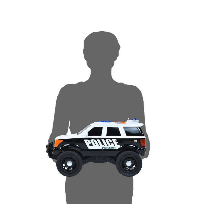 slide 5 of 5, Maxx Action Police SUV 12" Motorized Rescue Toy Vehicle, 1 ct
