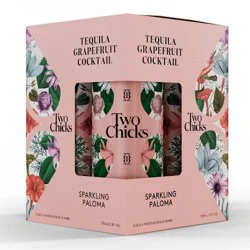 Two Chicks cocktails Two Chicks Sparkling Paloma Cocktail - 4pk/355ml Cans