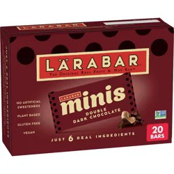 Larabar Minis Double Dark Chocolate - 15.6oz/20ct