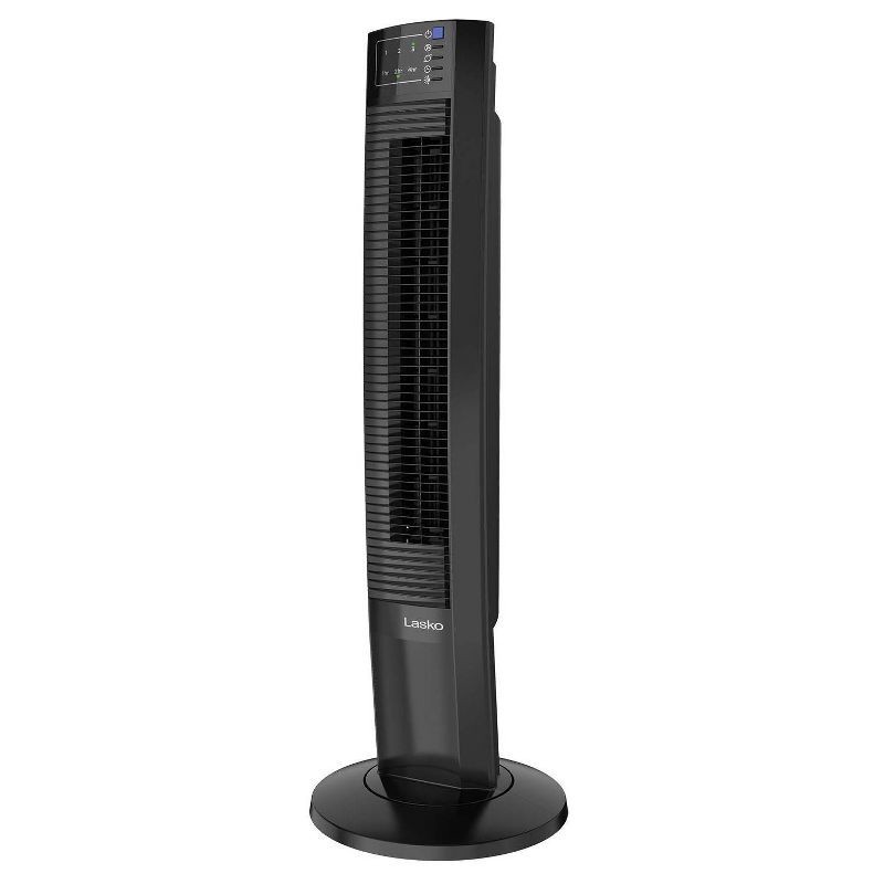 slide 1 of 1, Lasko 36" Tower Oscillating Fan Black, 1 ct