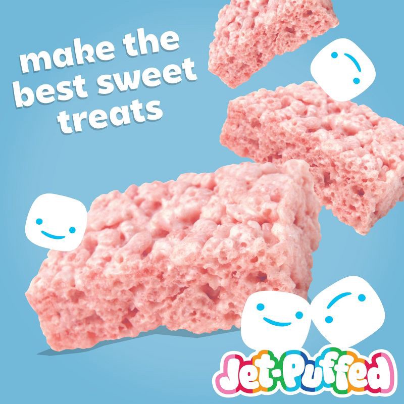 slide 5 of 9, Kraft Jet-Puffed Strawberry Marshmallow Hearts - 8oz, 8 oz