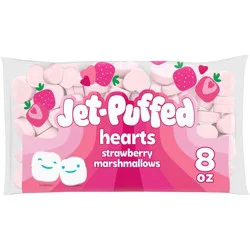 Kraft Jet-Puffed Strawberry Marshmallow Hearts - 8oz