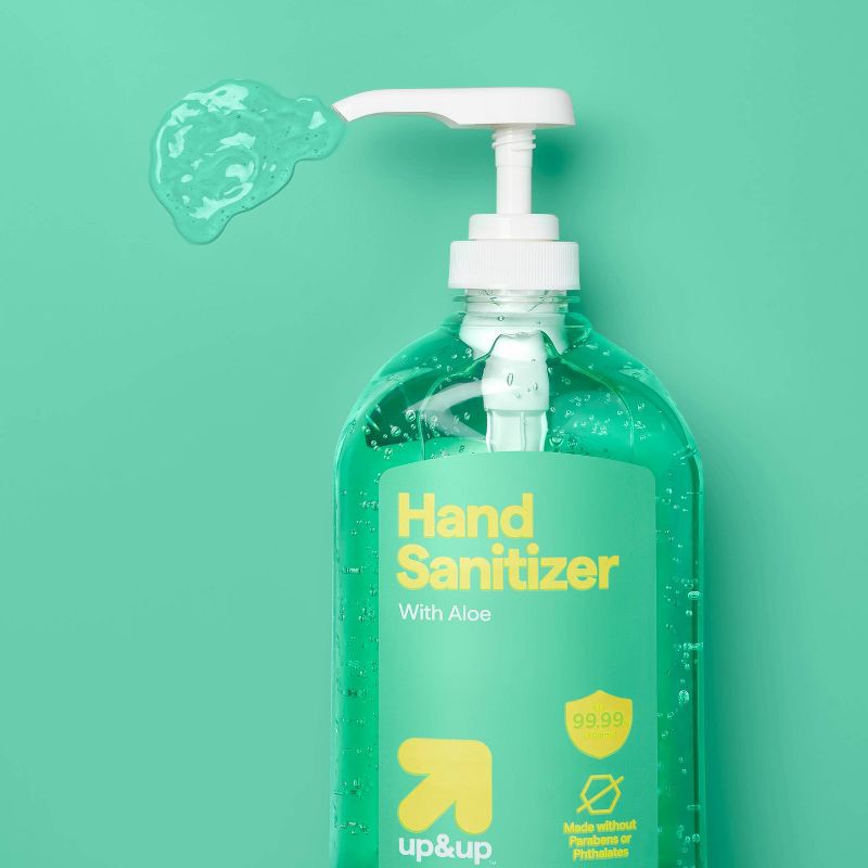 slide 2 of 3, Aloe Hand Sanitizer Gel - 32 fl oz - up&up™, 32 fl oz