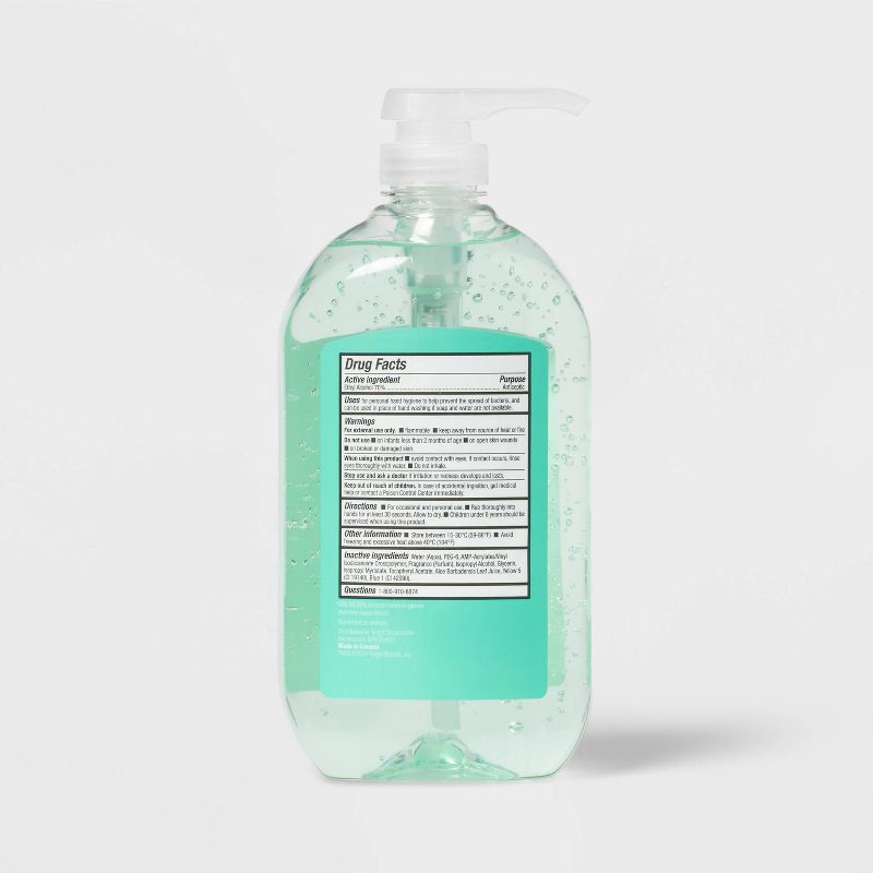 slide 3 of 3, Aloe Hand Sanitizer Gel - 32 fl oz - up&up™, 32 fl oz