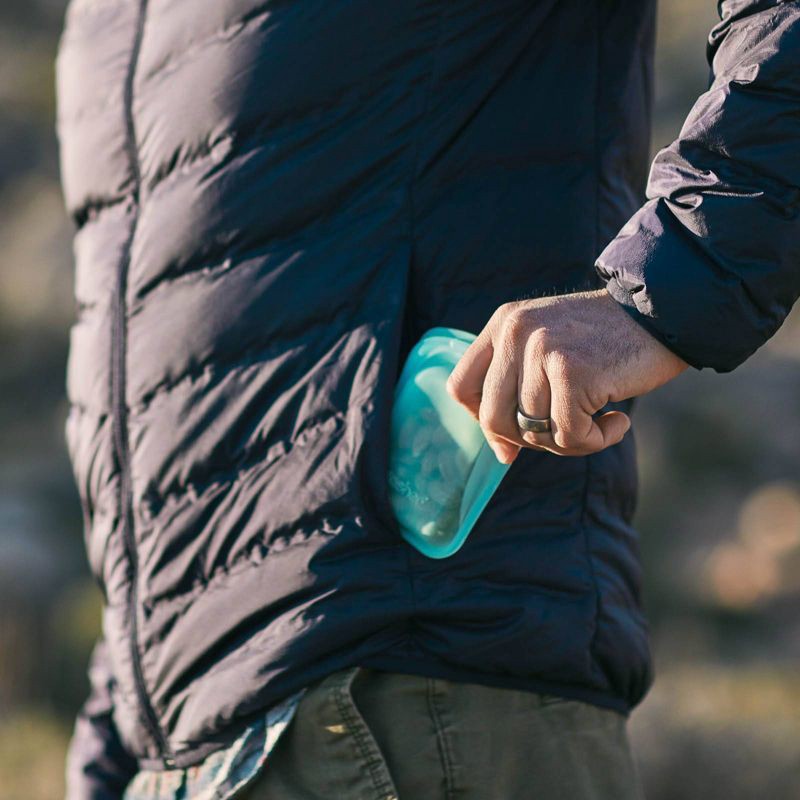 slide 2 of 8, Stasher Reusable Silicone Travel Accessories Bag Set - 2pk, 2 ct