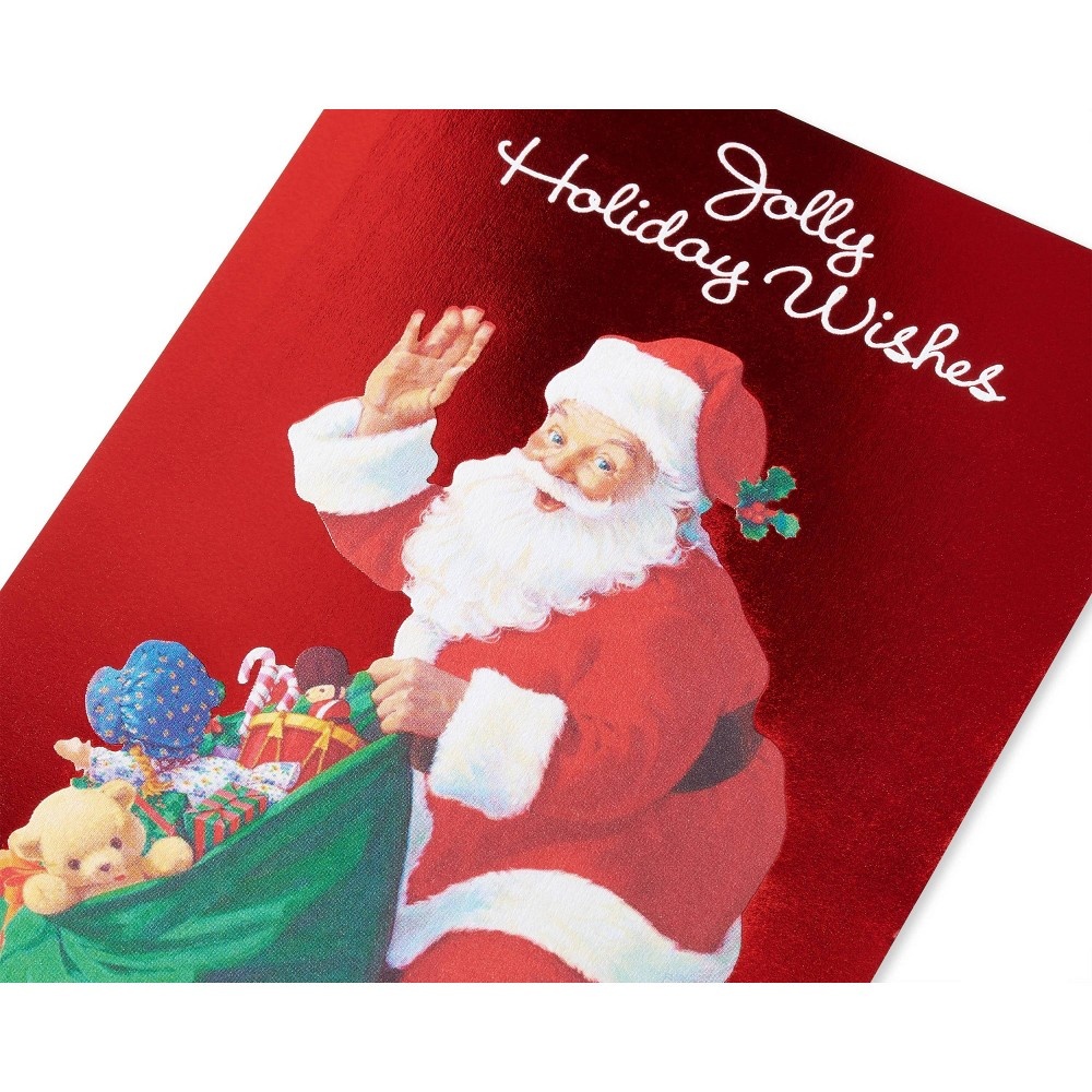 slide 6 of 7, Carlton Cards Christmas Cards Jolly Holiday Wishes, 8 ct