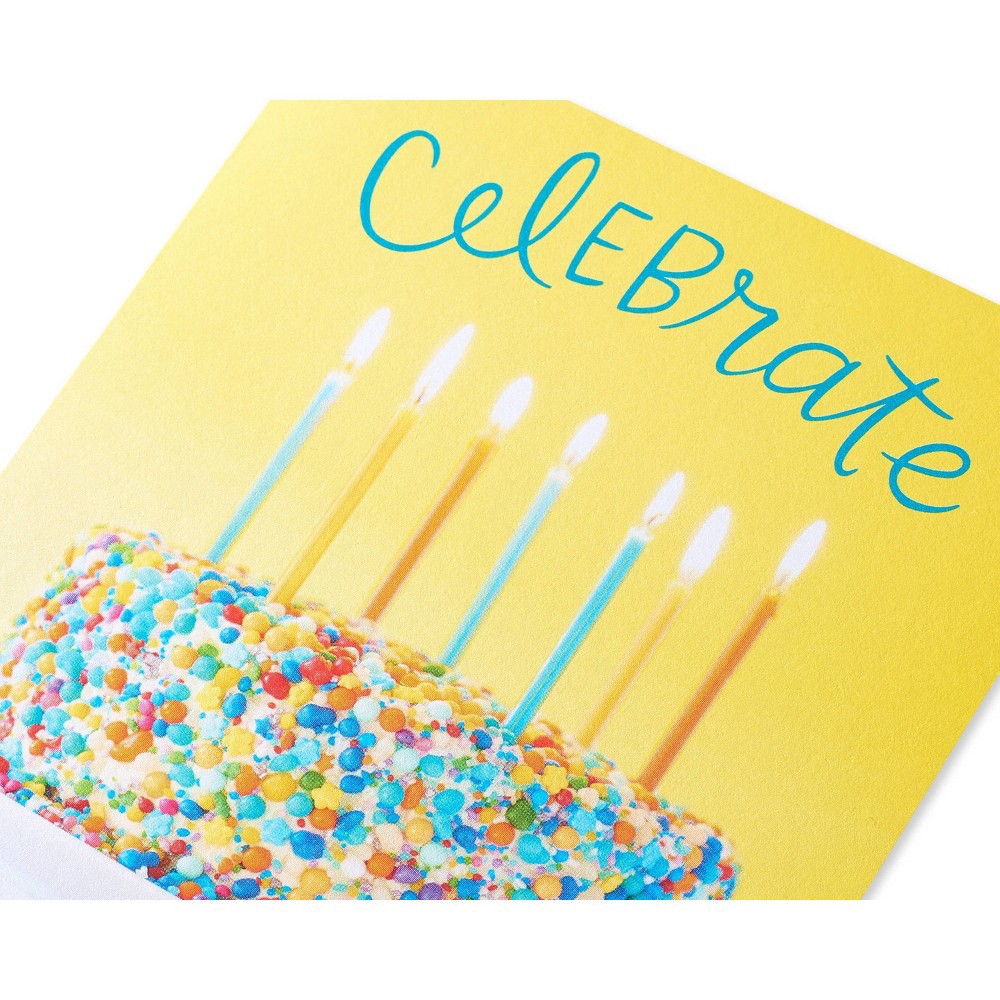 slide 4 of 7, Carlton Cards 6ct Birthday Cards Celebrate Cake, 6 ct