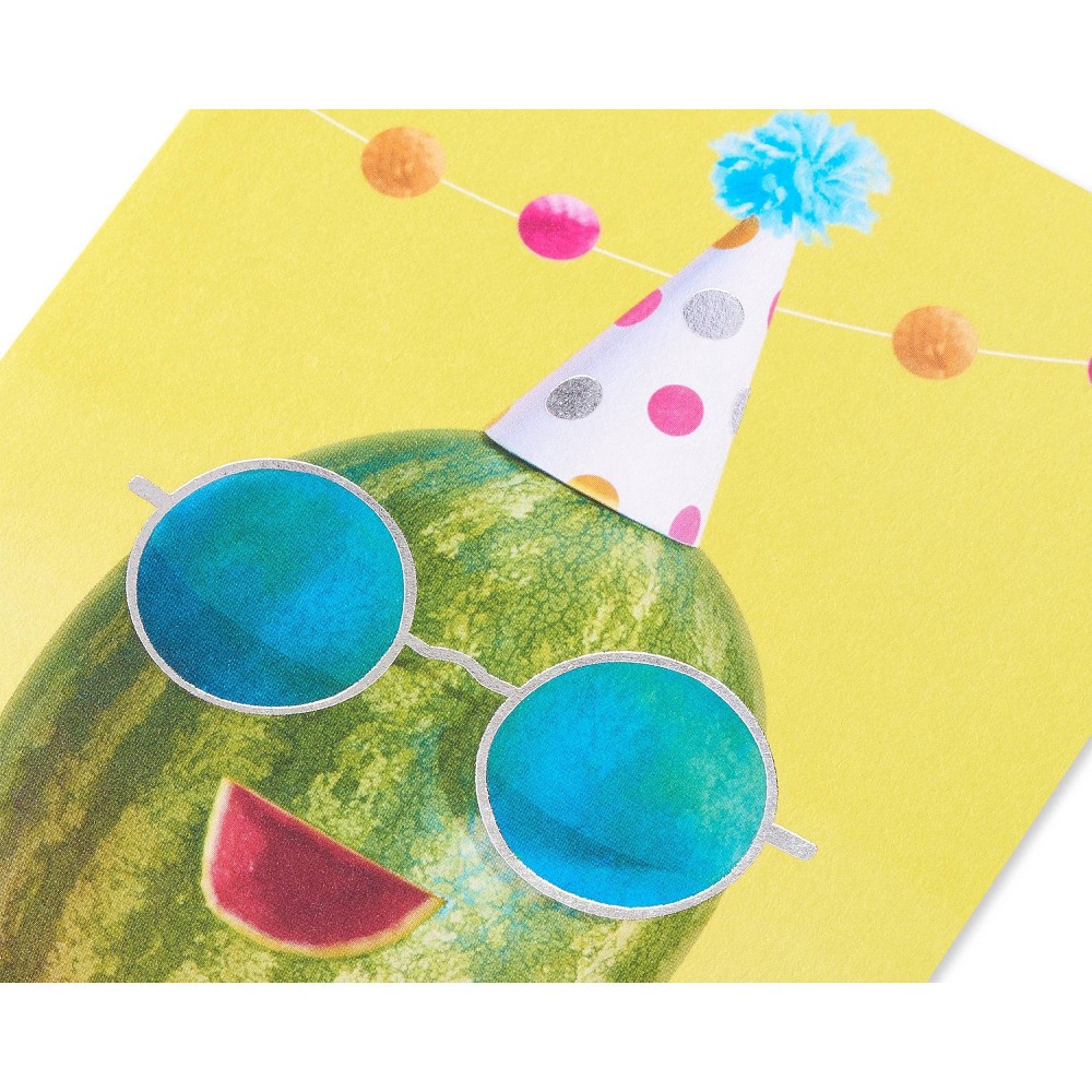 slide 5 of 5, Carlton Cards Birthday Card You're 'One in a Melon', 1 ct