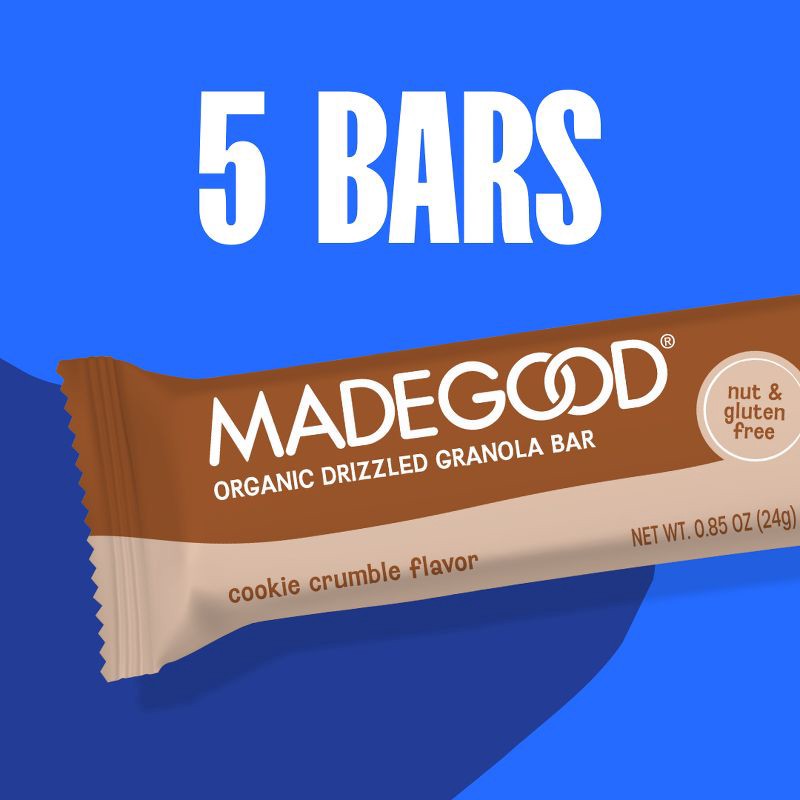 slide 3 of 8, MadeGood Chocolate Dipped Granola Bar Cookie Crumble - 4.2oz, 4.2 oz