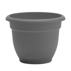 Bloem Ariana Charcoal Planter 8In