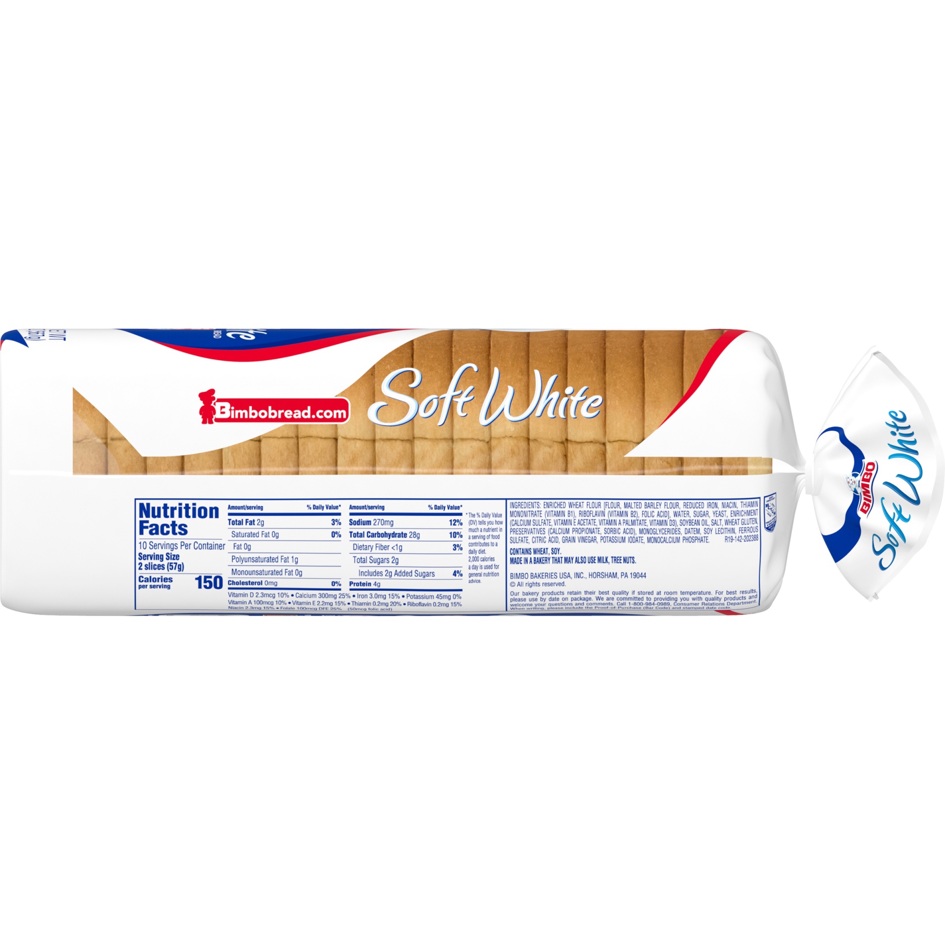 Bimbo Soft White Bread 20 oz Shipt