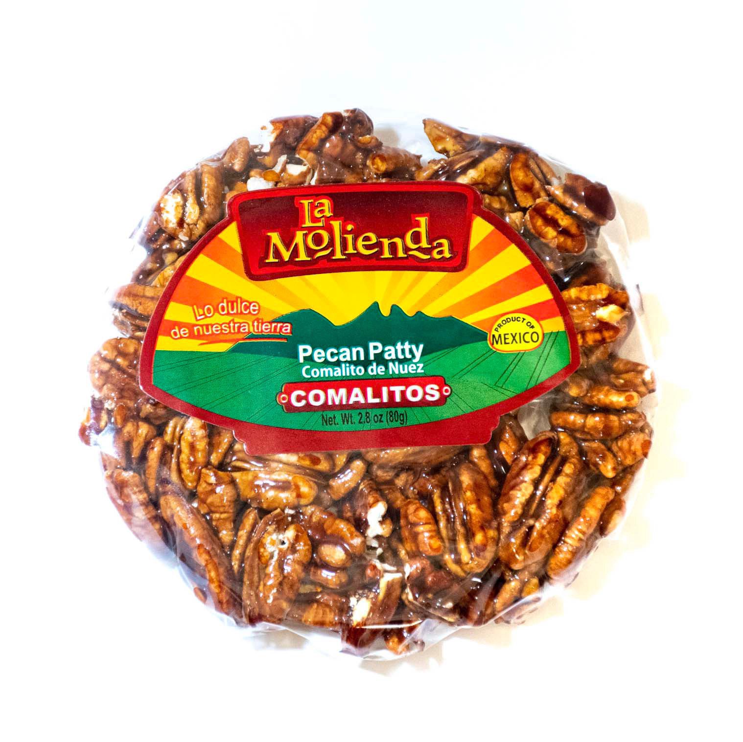 slide 1 of 1, La Molienda Estrella Pecan Patty, 2.8 oz