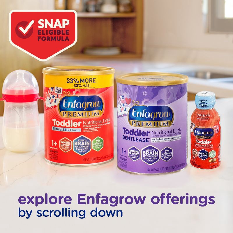 slide 7 of 9, Enfagrow Gentlease Toddler Can - 29.1oz, 29.1 oz