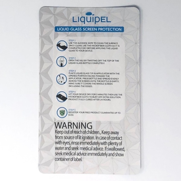 slide 2 of 5, Universal Liquid Glass Screen Protector, Clear, 1 ct