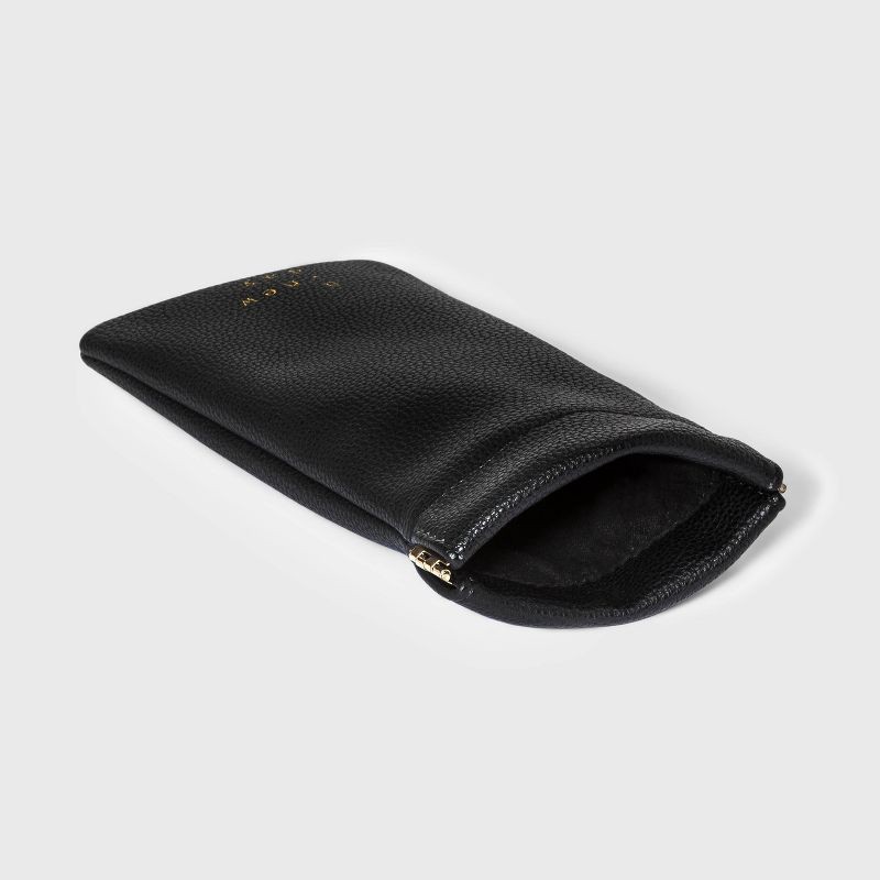 slide 2 of 2, Facile Frame Glasses Case - A New Day™ Black, 1 ct