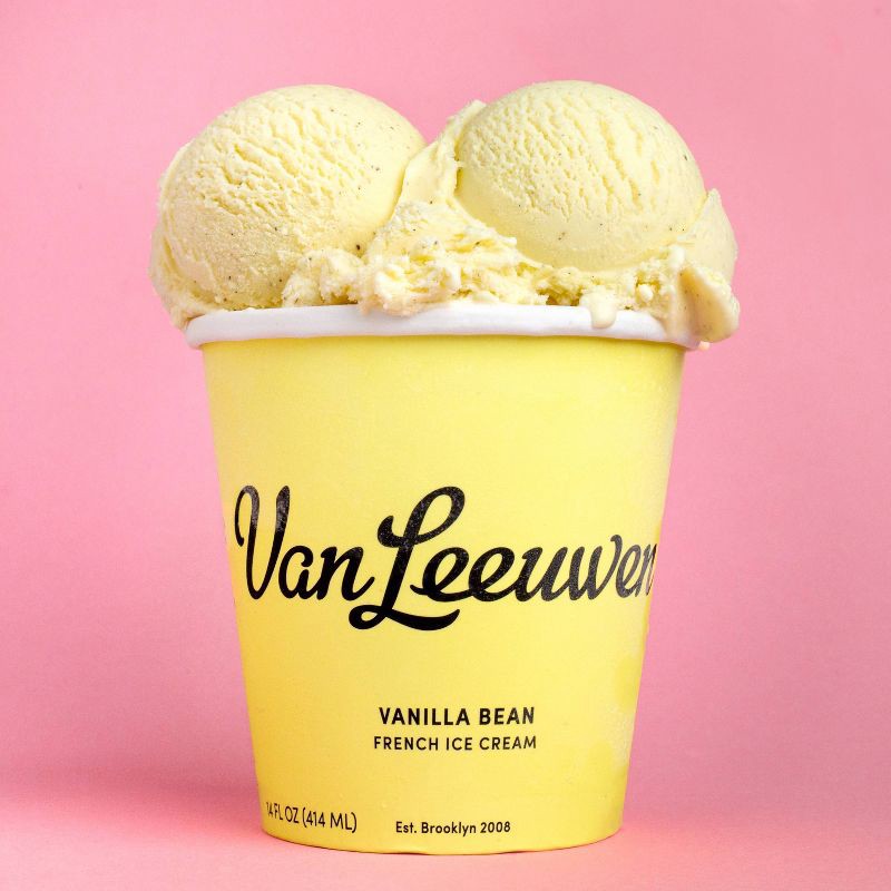 slide 2 of 7, Van Leeuwen Vanilla Bean Ice Cream - 14oz, 14 oz