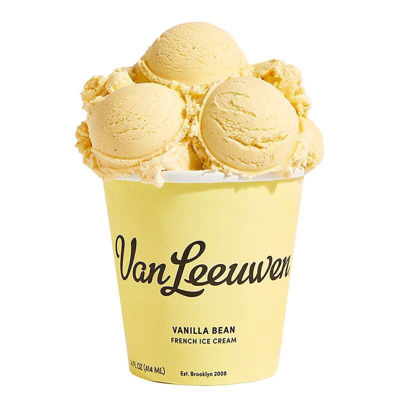 slide 7 of 7, Van Leeuwen Vanilla Bean Ice Cream - 14oz, 14 oz