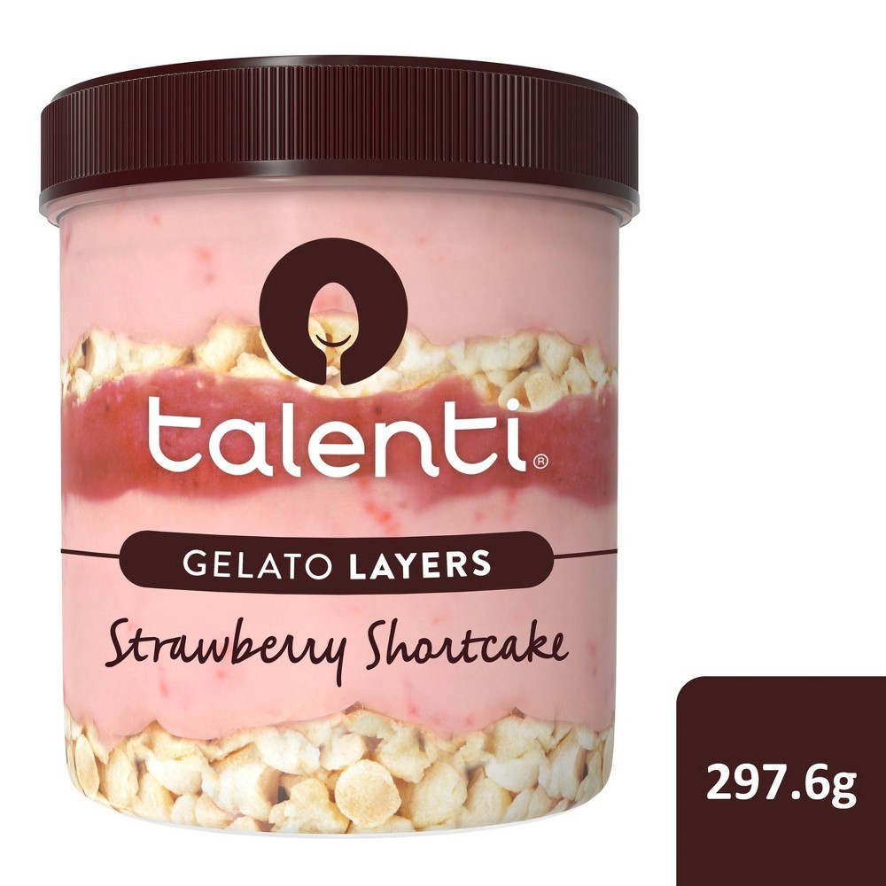 slide 3 of 8, Talenti G.l Strawberry Shortcake, 297.6 g