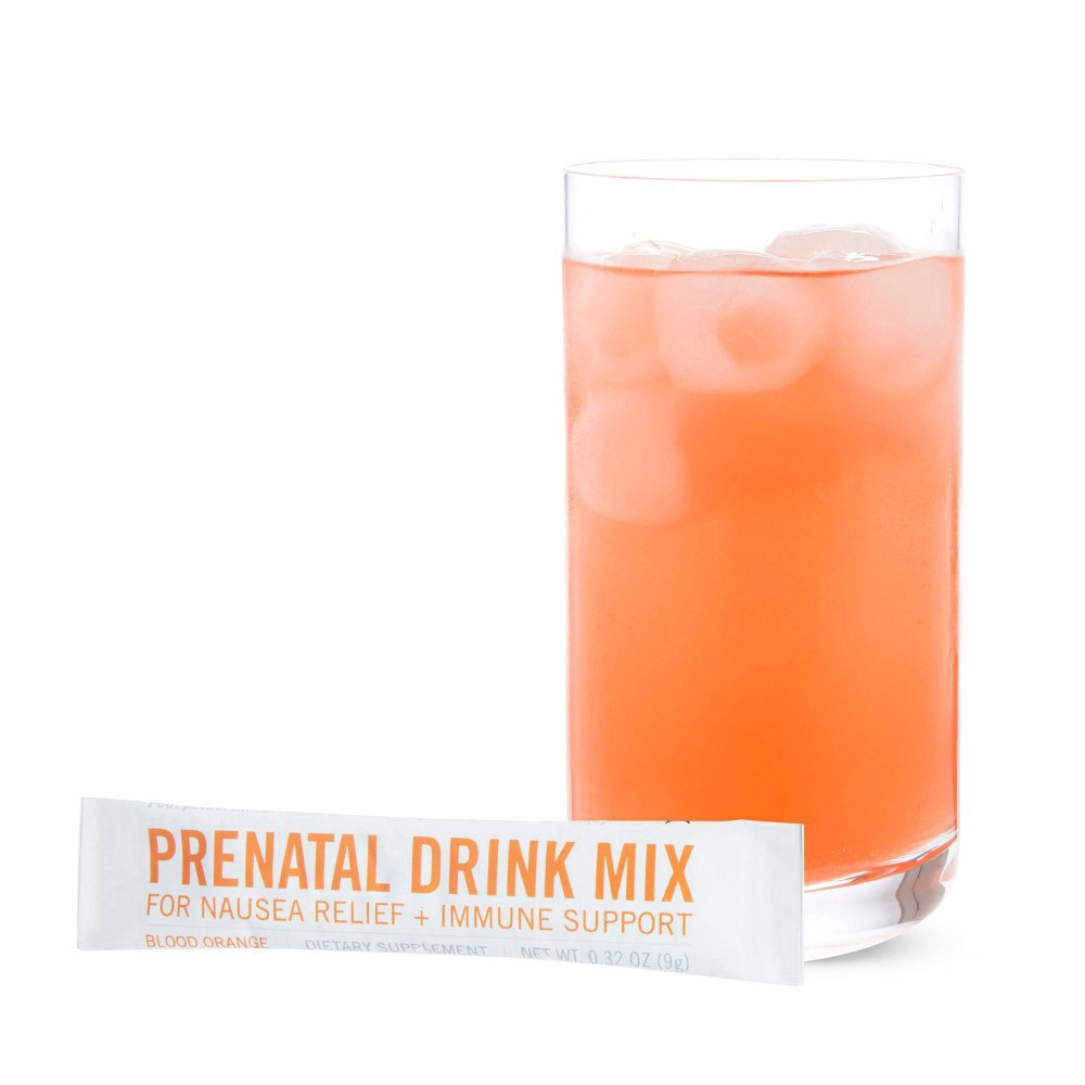 slide 8 of 8, Milkmakers Prenatal Drink Mix Dietary Supplement - Blood Orange - 14ct, 14 ct