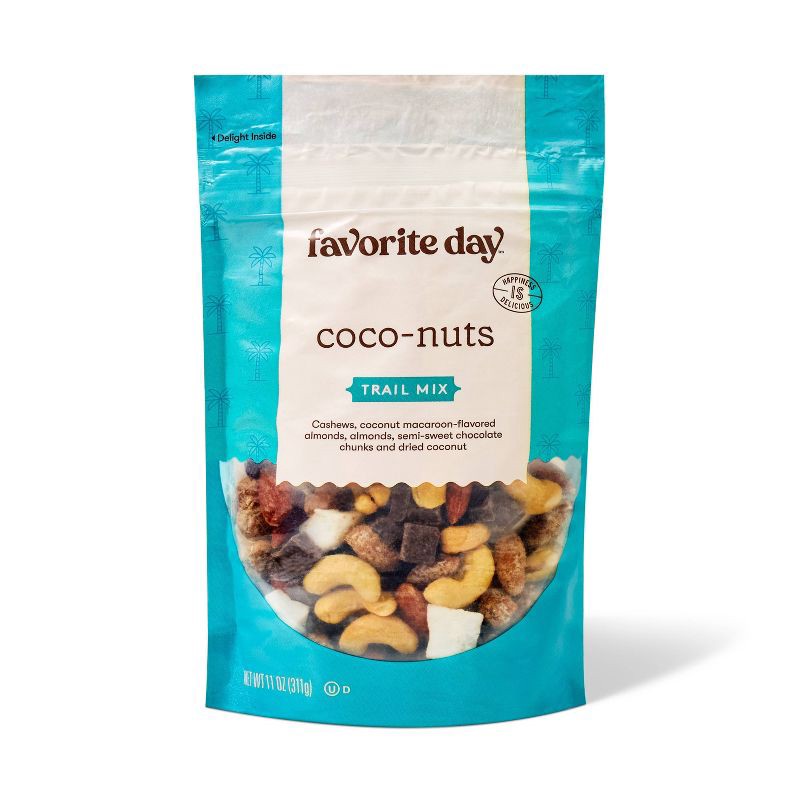 slide 1 of 4, Coco Nuts Trail Mix - 11oz - Favorite Day™, 11 oz