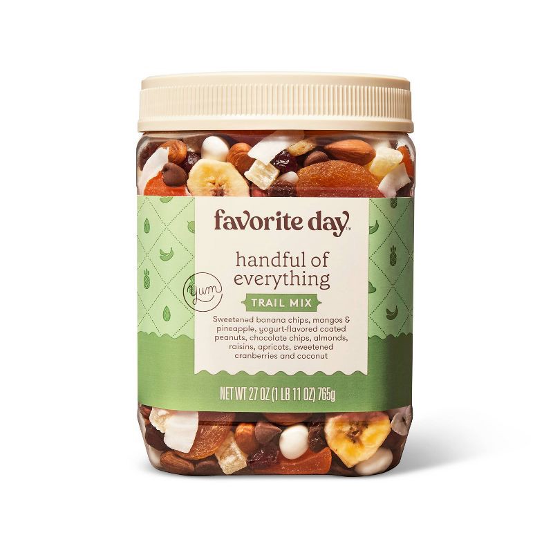 slide 1 of 3, Handful Everything Trail Mix - 27oz - Favorite Day™, 27 oz