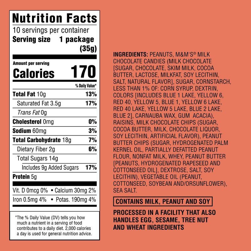 slide 4 of 4, Monster Trail Mix - 12.5oz/10ct - Favorite Day™, 12.5 oz, 10 ct