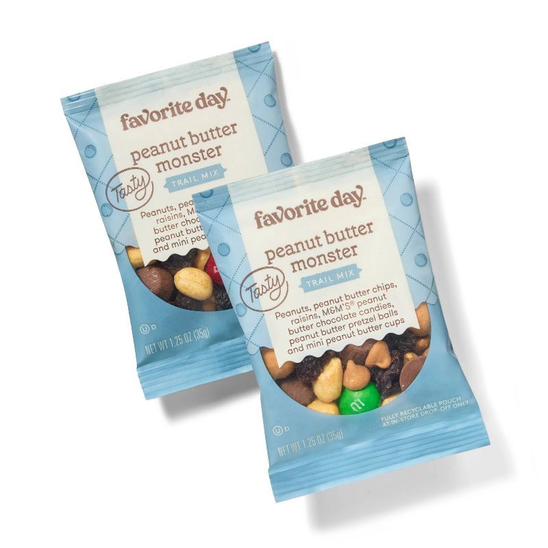 slide 3 of 3, Peanut Butter Monster Trail Mix - 12.5oz/10ct - Favorite Day™, 12.5 oz, 10 ct