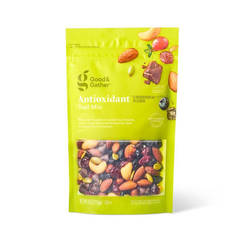 slide 1 of 3, Antioxidant Trail Mix - 9oz - Good & Gather™, 9 oz