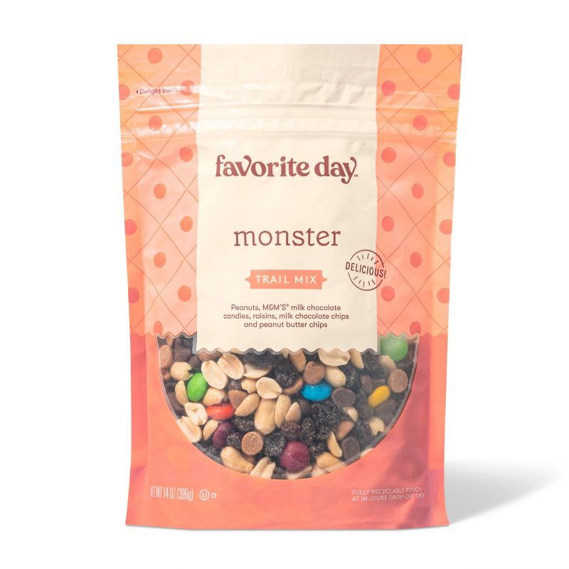 slide 1 of 3, Monster Trail Mix - 14oz - Favorite Day™, 14 oz