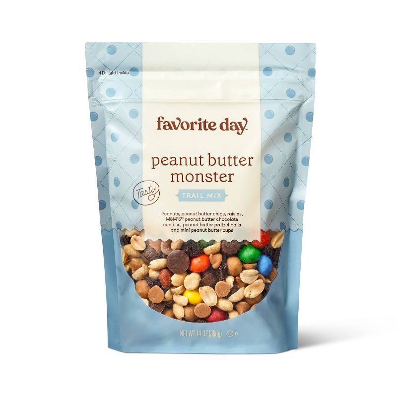 slide 1 of 3, Peanut Butter Monster Trail Mix - 14oz - Favorite Day™, 14 oz