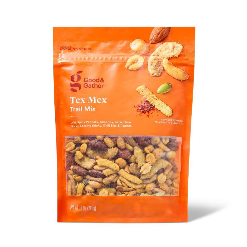 slide 1 of 4, Tex Mex Trail Mix - 10oz - Good & Gather™, 10 oz