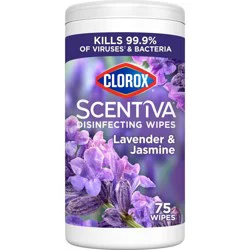Clorox Scentiva Multi-Surface Disinfecting Wipes - Lavender - 75ct​