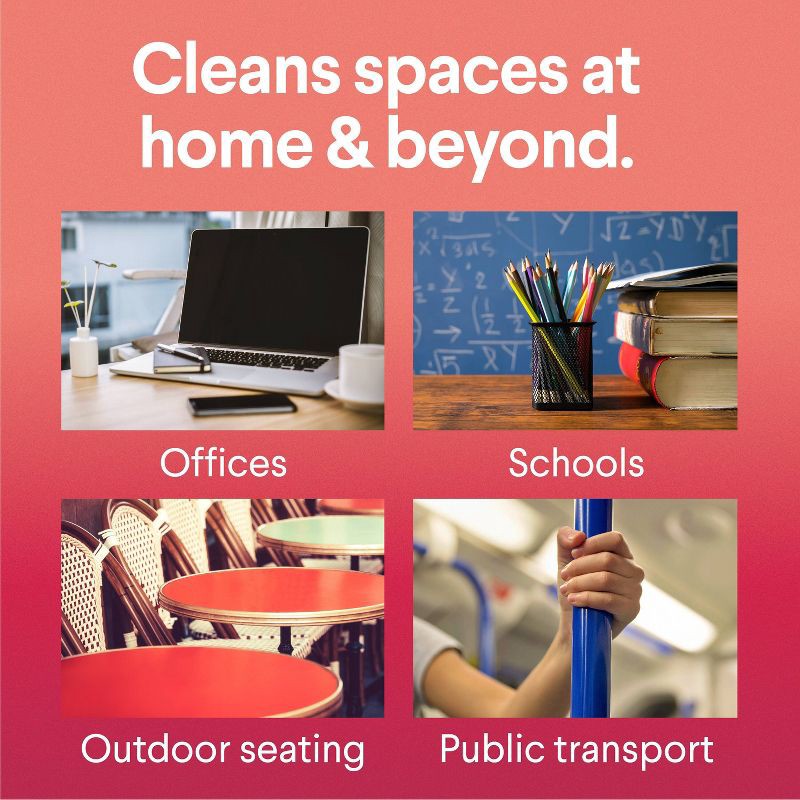 slide 5 of 15, Clorox Scentiva Grapefruit & Orange Blossom Disinfecting Wipes - 75ct, 75 ct