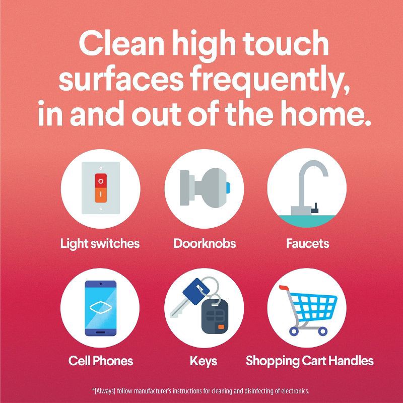 slide 6 of 15, Clorox Scentiva Grapefruit & Orange Blossom Disinfecting Wipes - 75ct, 75 ct