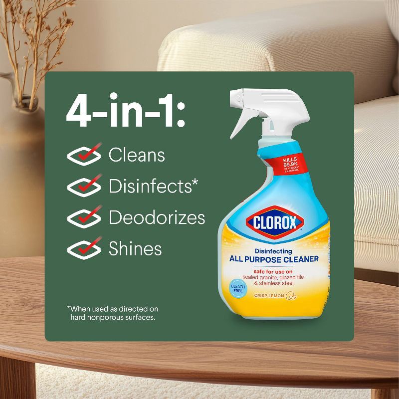 slide 3 of 15, Clorox Disinfecting All Purpose Cleaner - 32 fl oz, 32 fl oz