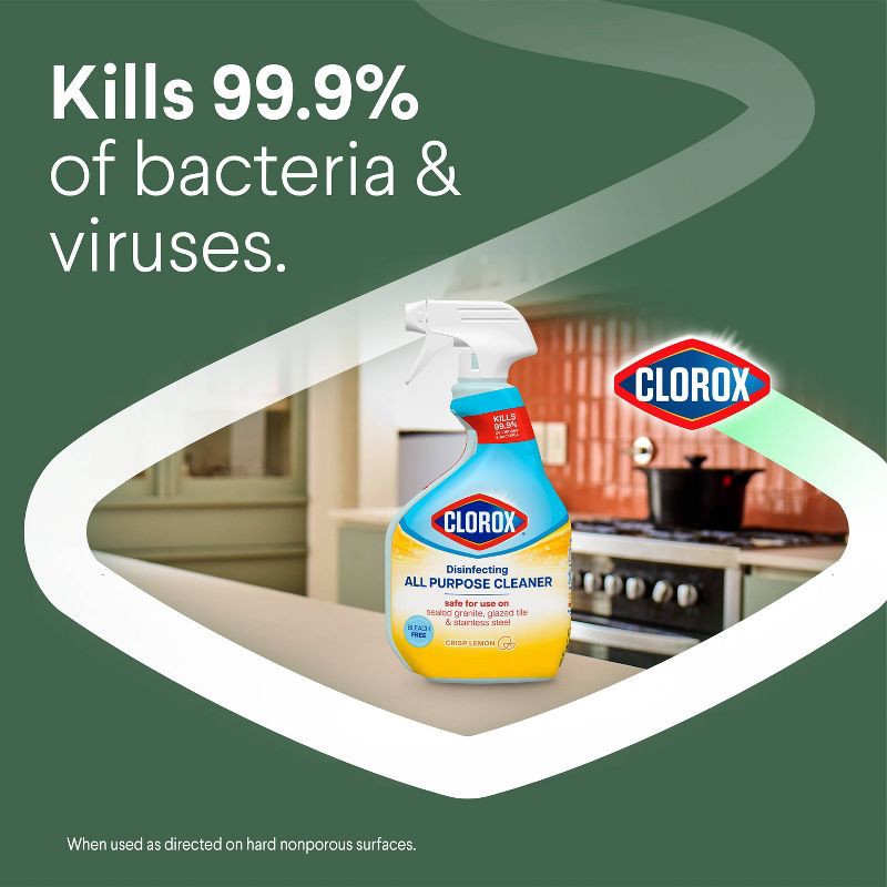 slide 7 of 15, Clorox Disinfecting All Purpose Cleaner - 32 fl oz, 32 fl oz