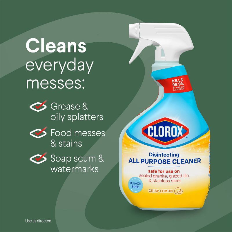slide 8 of 15, Clorox Disinfecting All Purpose Cleaner - 32 fl oz, 32 fl oz
