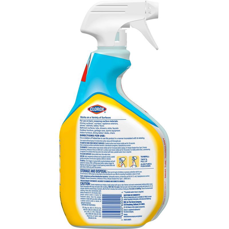 slide 11 of 15, Clorox Disinfecting All Purpose Cleaner - 32 fl oz, 32 fl oz