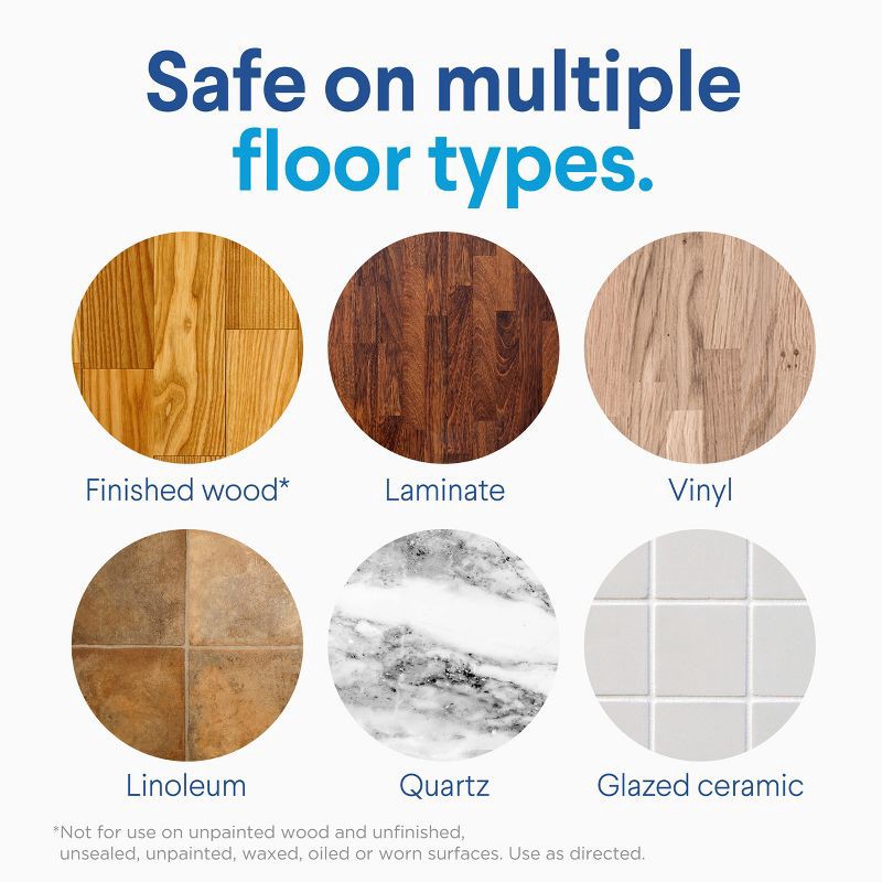 slide 8 of 15, Clorox Rain Clean Disinfecting Mopping Cloth - 24ct, 24 ct