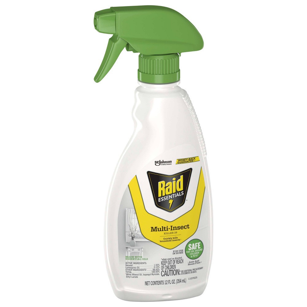 slide 13 of 13, Raid Essentials Multi-Insect Killer Trigger Bottle - 12oz, 12 oz