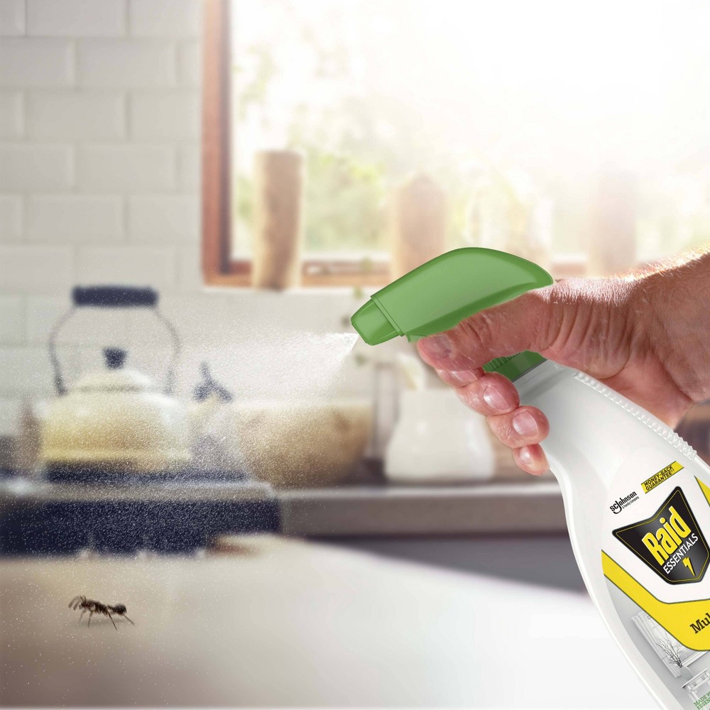 slide 11 of 13, Raid Essentials Multi-Insect Killer Trigger Bottle - 12oz, 12 oz